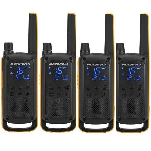 Pack de 4 Talkies-Walkies Motorola Talkabout T82 Extreme Quad